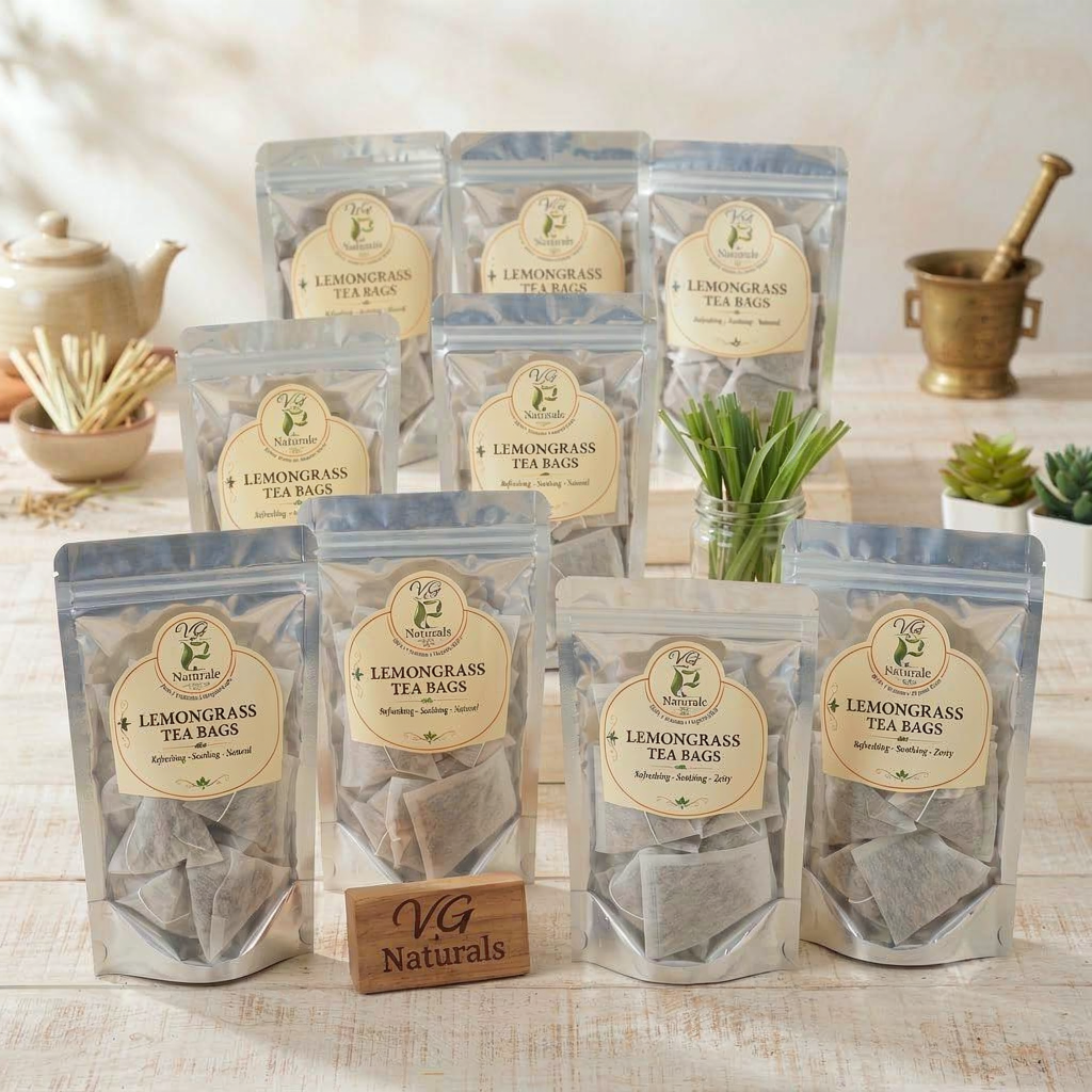 Lemongrass Tea Bags — VG Naturals